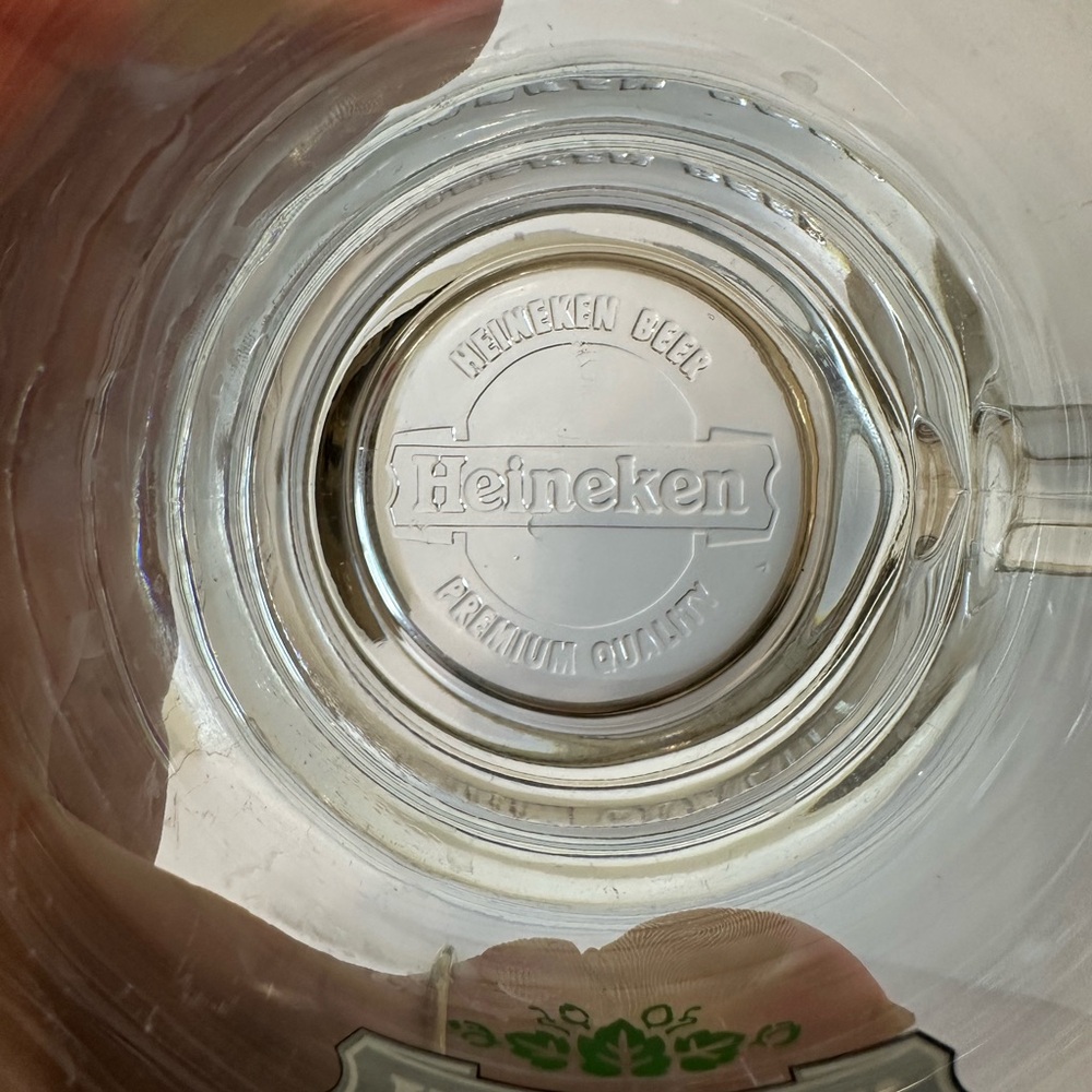 HEINEKEN Red StarGlass Beer Mug Stein - Picture 7 of 9